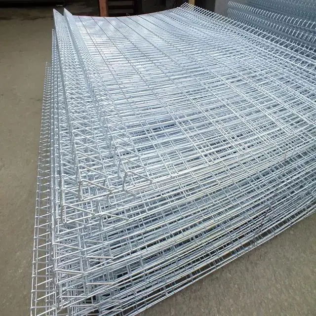 Factory Direct 6FT Powder Coated Galvanized Iron Welded Wire Mesh Roll Top Brc Fence Panel