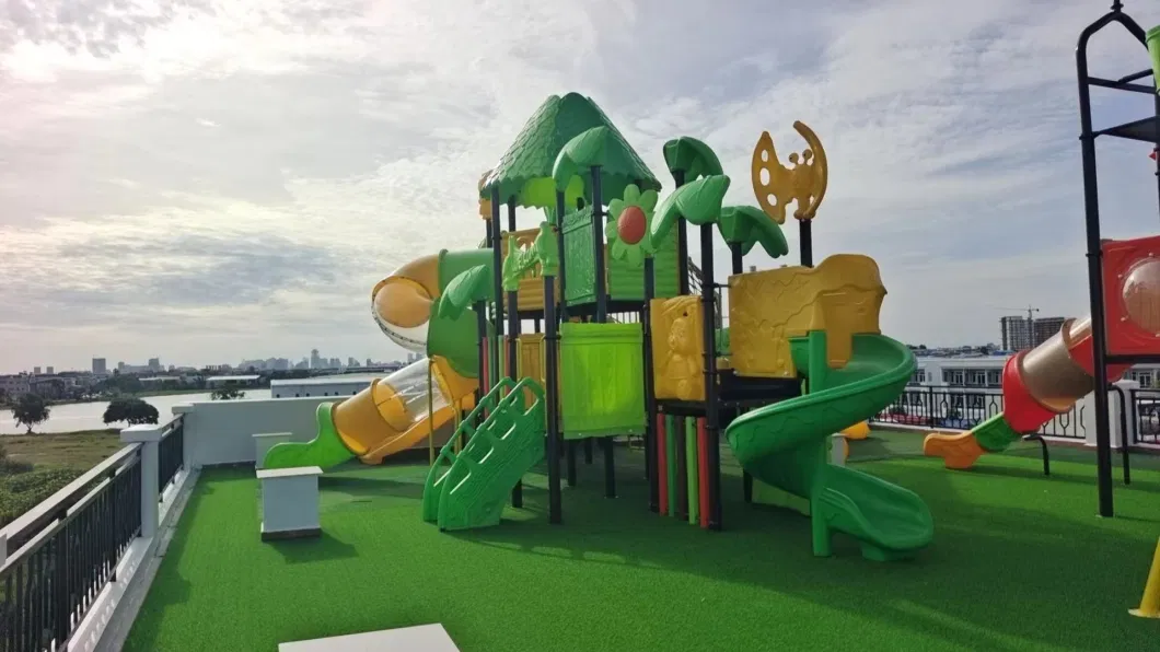 Juego Infantil Outdoor Community Park Attractions Kids Playground Equipment Climbing Frame Slides