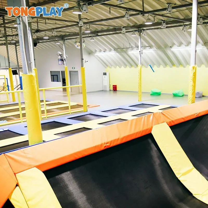 Indoor Amusement Park Play Center Trampoline Park Playground Indoor Trampoline with Slide for Kid