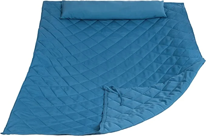 Outdoor Hammock Pad and Pillow Set Only, Heavy Duty Hammock Pad, Blue