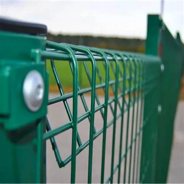 Factory Direct 6FT Powder Coated Galvanized Iron Welded Wire Mesh Roll Top Brc Fence Panel