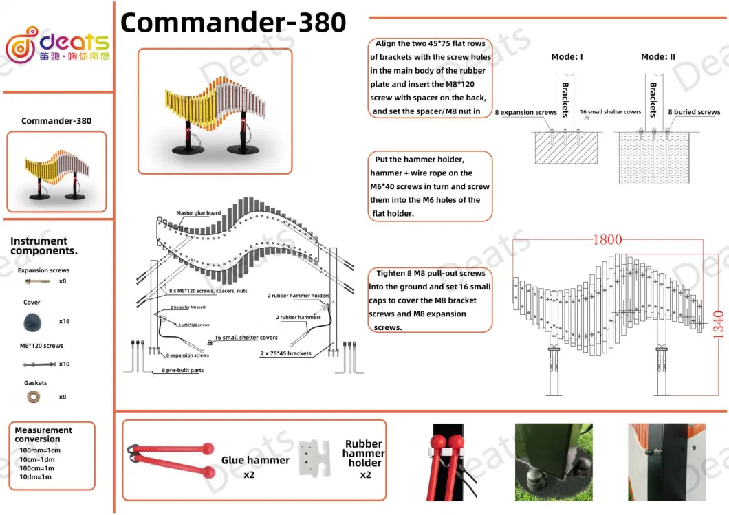 Deats Commander-I Multiplayer Outdoor Musical Instrument Ensemble Percussion Play External Works