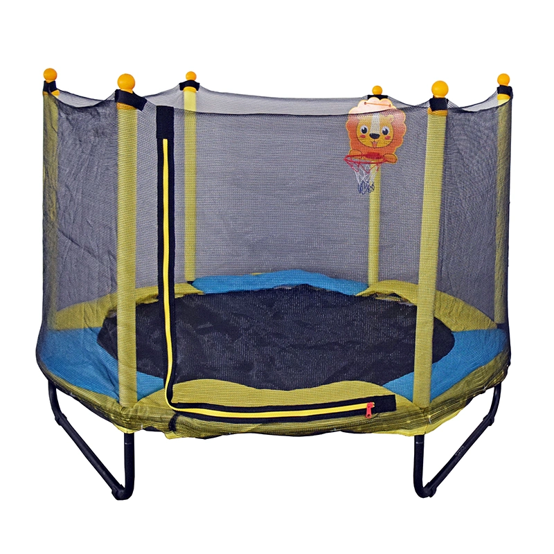 Funjump 5FT Heavy Duty Jumping Trampoline for Kids Indoor Trampoline with Safety Net