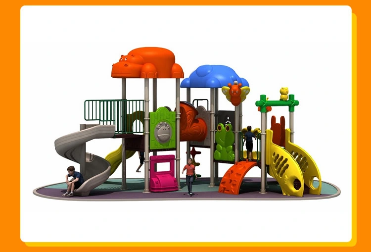 Durable Popular Equipment Climbing Frames Children Outdoor Playground Plastic Slide