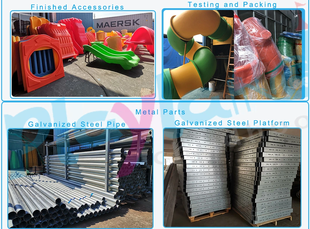 Water Slide for Kids Outdoor Equipment to Safe Play with Fiberglass Material for Sale