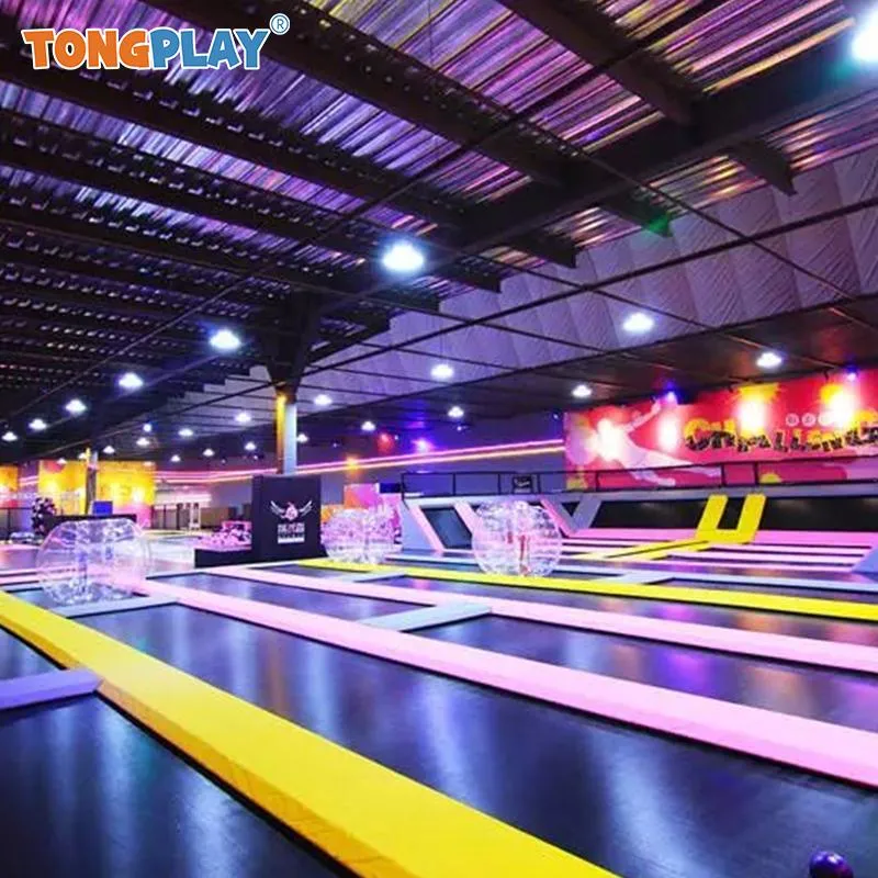 Indoor Amusement Park Play Center Trampoline Park Playground Indoor Trampoline with Slide for Kid