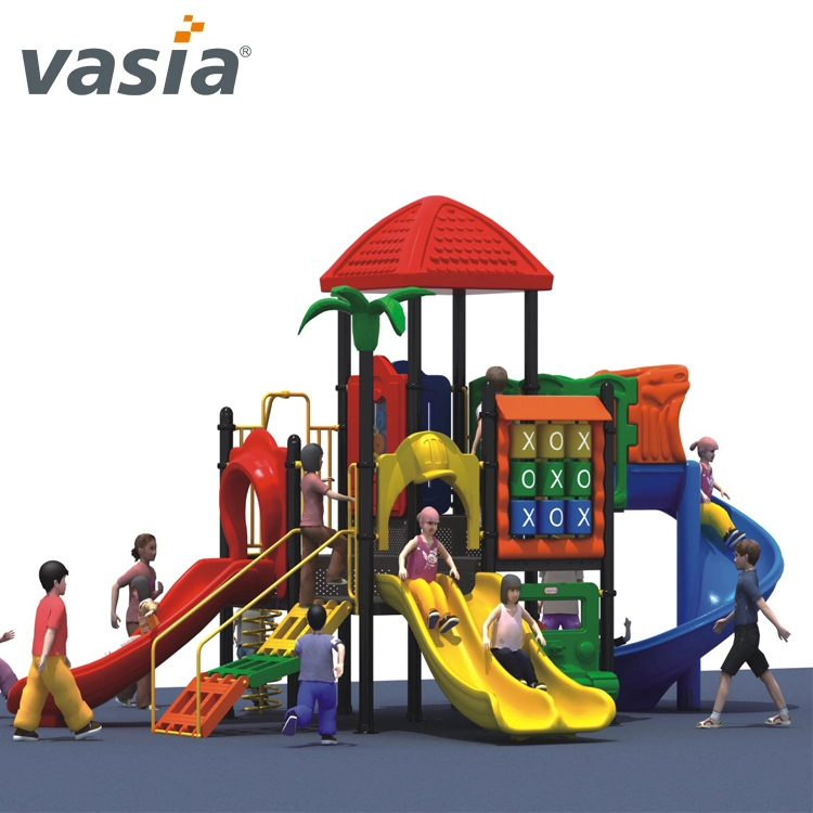 Children Outdoor Playground Equipment Amusement Park Plastic Playsets for Sale