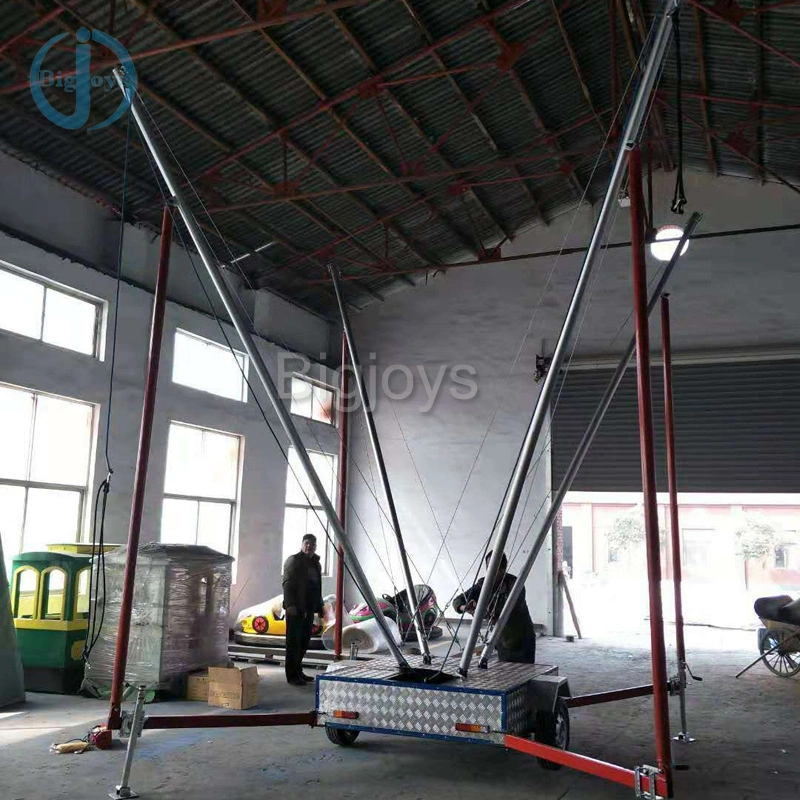 4 in 1 Inflatable Bungee Trampoline, Mobile Bungee Trampoline (BJ-BU02)