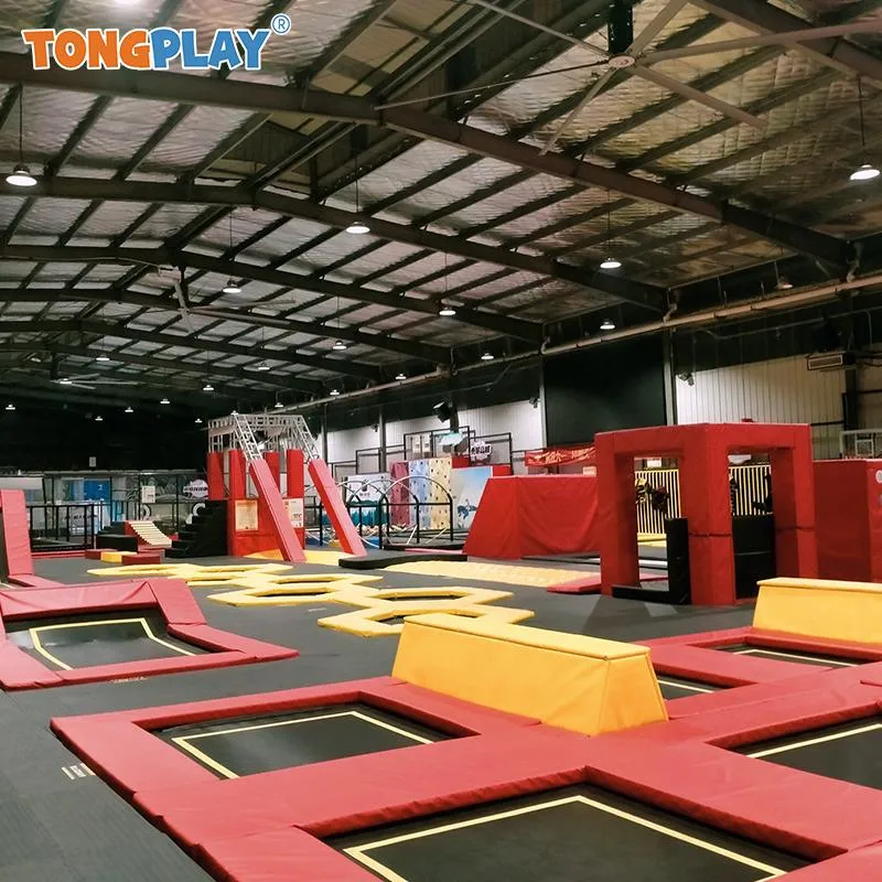 Indoor Amusement Park Play Center Trampoline Park Playground Indoor Trampoline with Slide for Kid