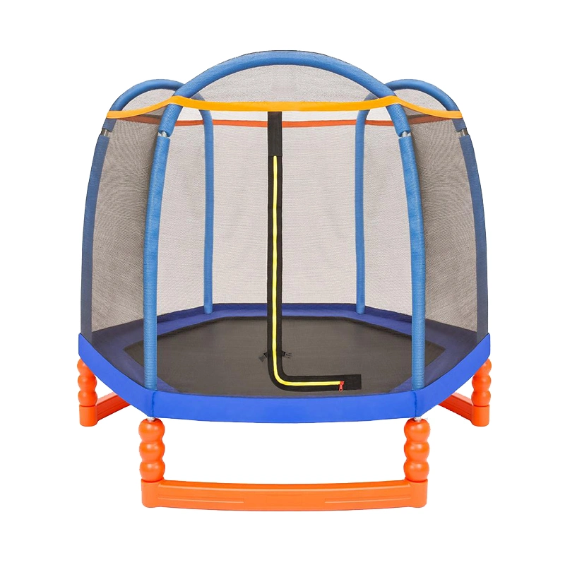 Funjump New Style Customized Color Mini 55inch Kids Indoor Trampoline with Safety Net