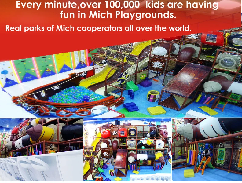 Mich Indoor Tube Slide Playground for Kids