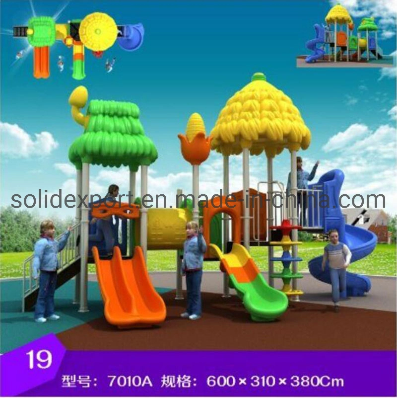 Kindergarten Park Outdoor Large Scale Combined Spiral Slide for Kids