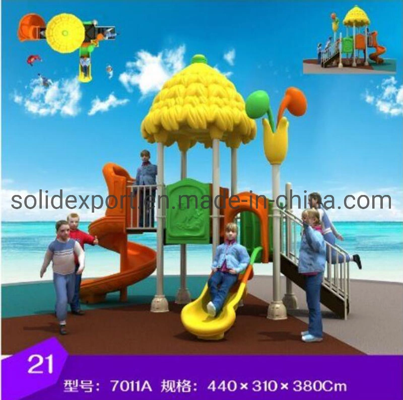 Kindergarten Park Outdoor Large Scale Combined Spiral Slide for Kids