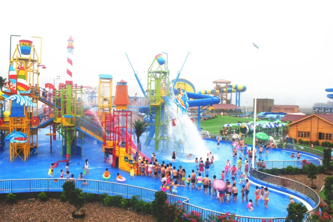 Water Play Equipment Swimming Pool Fiberglass Plastic Slide Outdoor Playground Water Slides