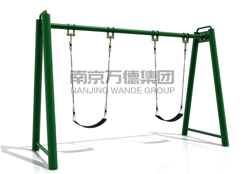 Kids Garden Playground Double Swings Set