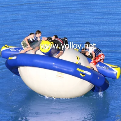 Inflable Saturno Rocker Parque Acuático Equipamiento de Juego para Lago o Mar.