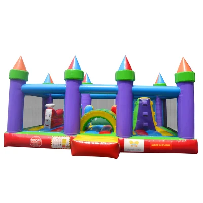  Multi Color Combo obstáculo gigante Jumping Inflatable Bouncer Custom Bouncy Salto Arco Castillo Inflatable trampolín para niños