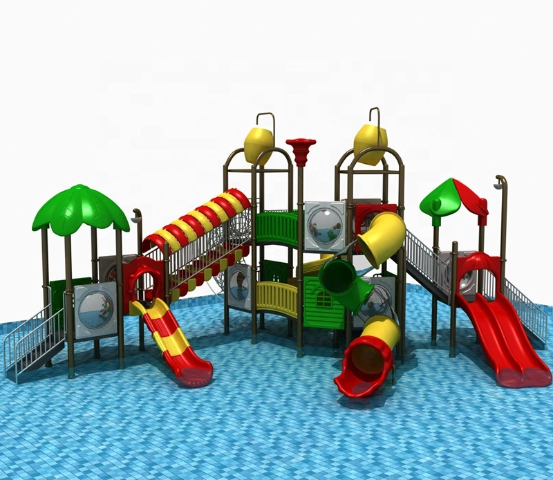 Outdoor Playground Equipment Fiberglass Slide Plastic Swing Set Kids