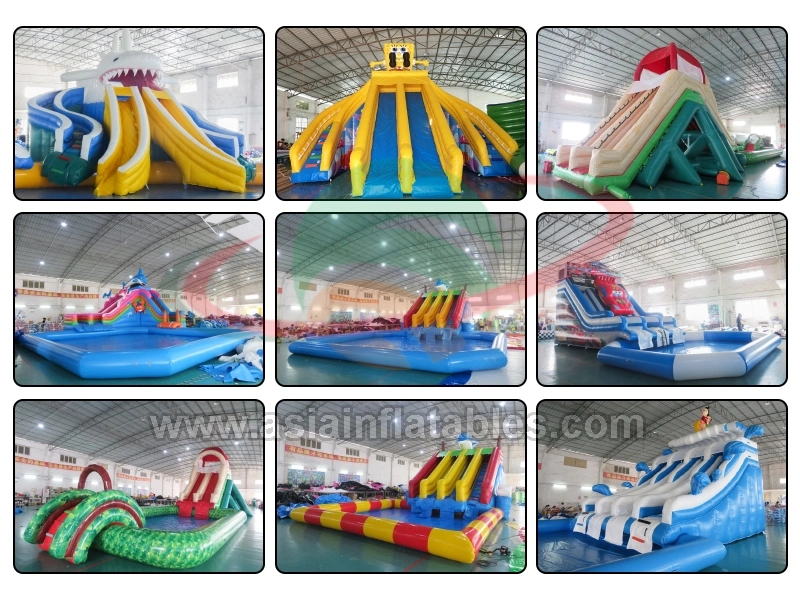 Inflatable Cartoon Fun City Games Trampoline