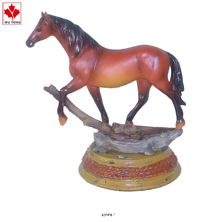 Animal Resin Crafts Horse Resin Art Sculptures Are Used for Business Gifts and Home Decor