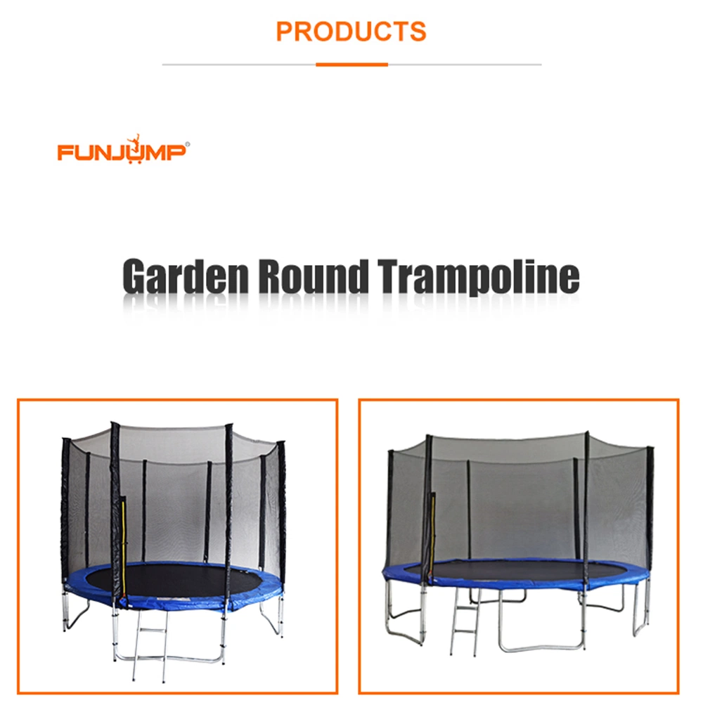 Funjump 14FT Wholesale Bounce Beds Trampoline Park Indoor Bungie Jumping Kids Trampoline