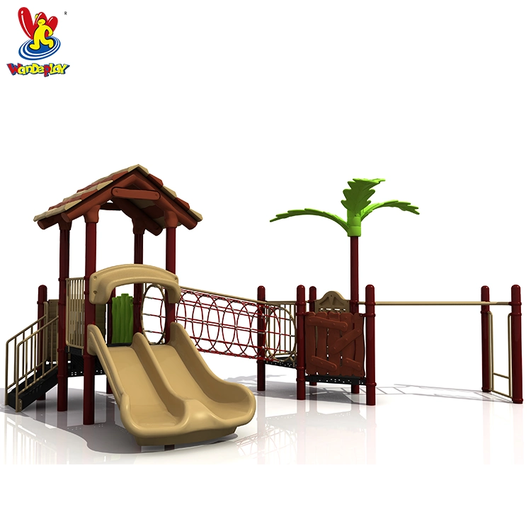 Amusement Park Forest Playsets Kids Toy Children Indoor Games Outdoor Play System Plastic Treehouse Factory Price Kids Slide Small Beach Playground Equipment