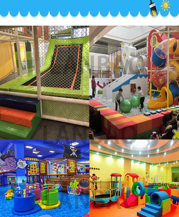 China Supplier Kid Jumping Bounce House Enclosed Fitness Indoor Trampoline Park