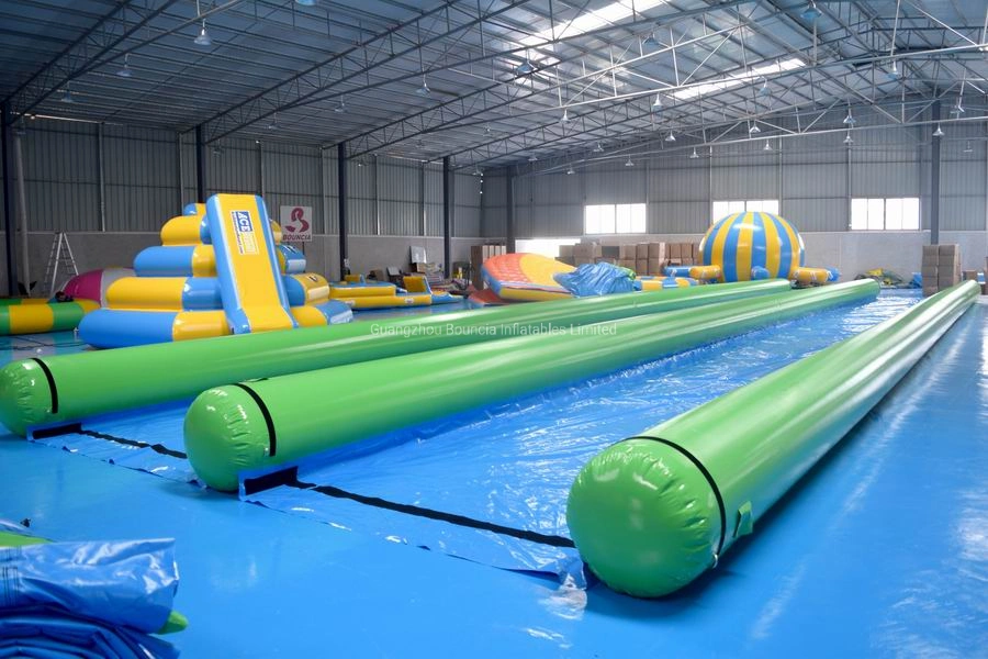 328FT Customized Adult Giant Inflatable Slip N Slide Water Slide with Pool Downhill Dragster