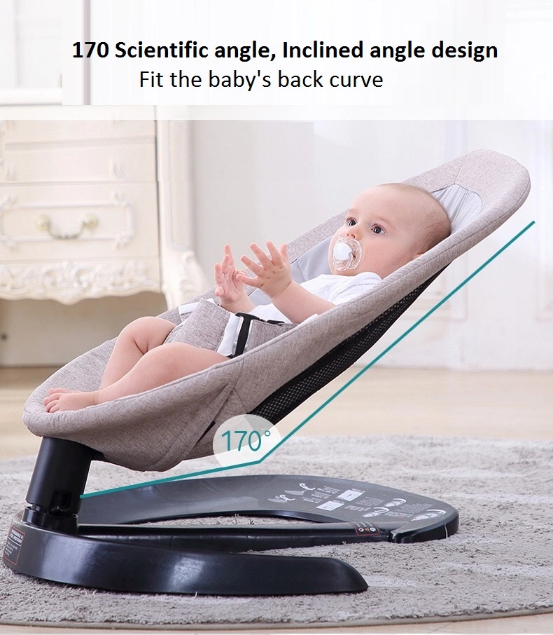 Infant to Toddle Happy Musical Vibrate Cradle Chair Baby Rocker Swing