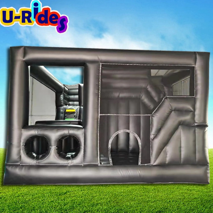 inflatable bouncer bounce house obstacle course slides inflatable trampoline games