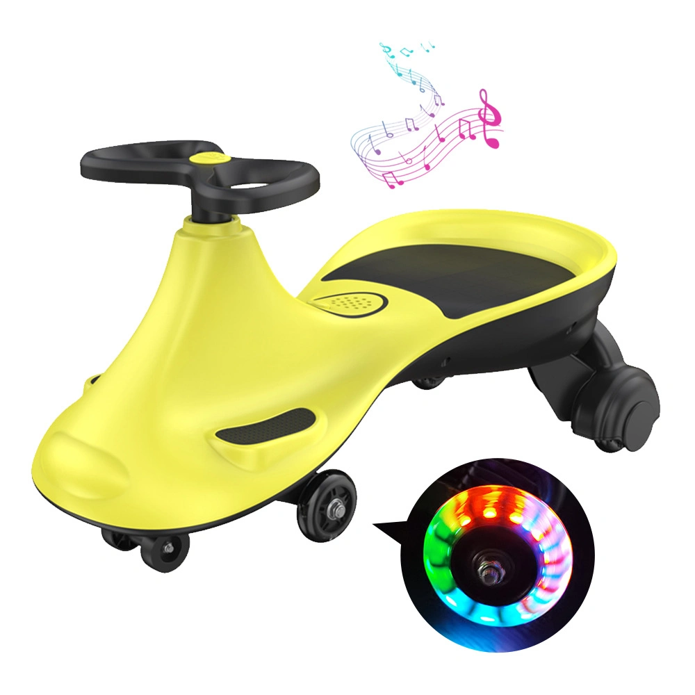 Wholesale Price Baby Plasma Car Children Twisted Swing Toys Kids Wiggle Yoyo Car with Music and Flashing Wheels