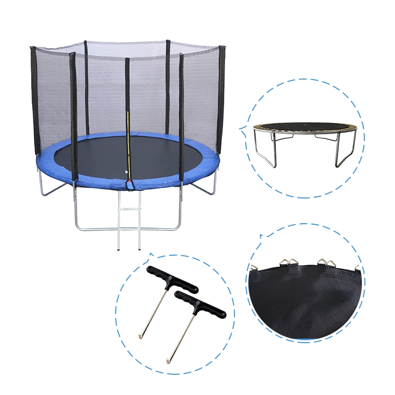 Funjump Wholesale Customized Commercial Outdoor Round Kids Trampoline