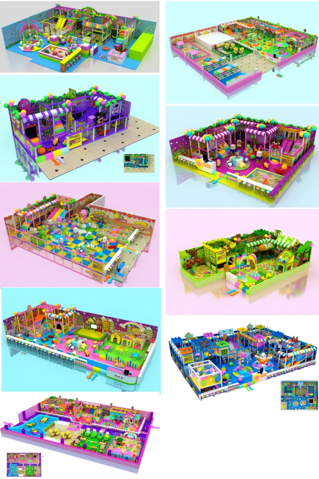 Children Playground Amusement Equipment Indoor Play Games for Kids China Factory Price