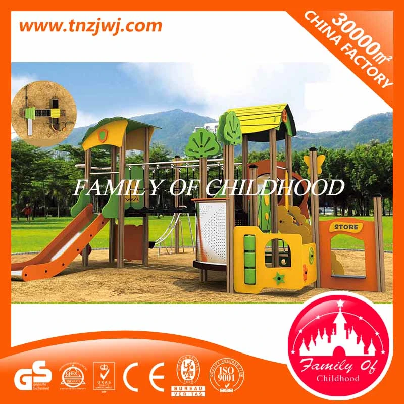 Daycare Center Kids Outdoor Slide Plastic Outdoor Playground