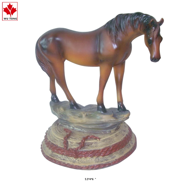 Animal Resin Crafts Horse Resin Art Sculptures Are Used for Business Gifts and Home Decor