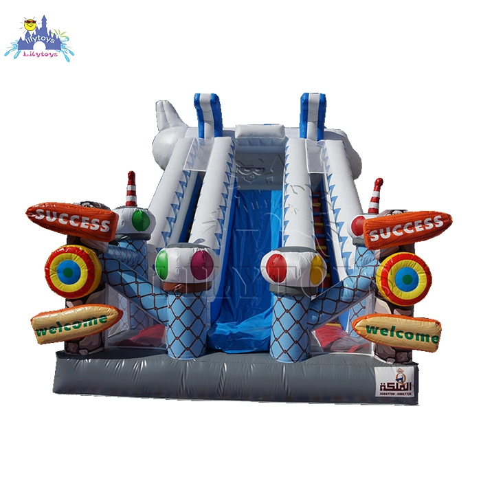 Indoor Large Inflatable Children&prime; S Trampoline for Commercial Use