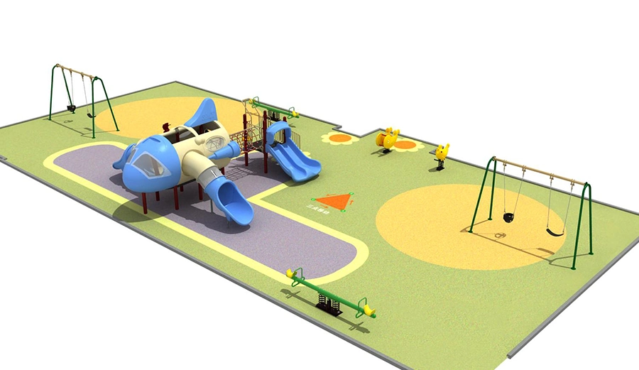 300/500/1000m2 Unpowered Children Park Solution Play Area Design Kids Amusement Park Products Theme Park Games Commercial Outdoor Playground Equipment for Sale