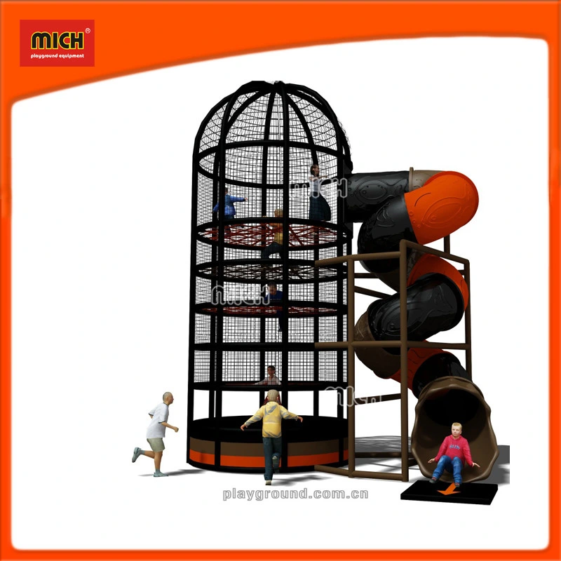 Mich Climbing Tower Plastic Tube Slide Children Indoor Playground Toys