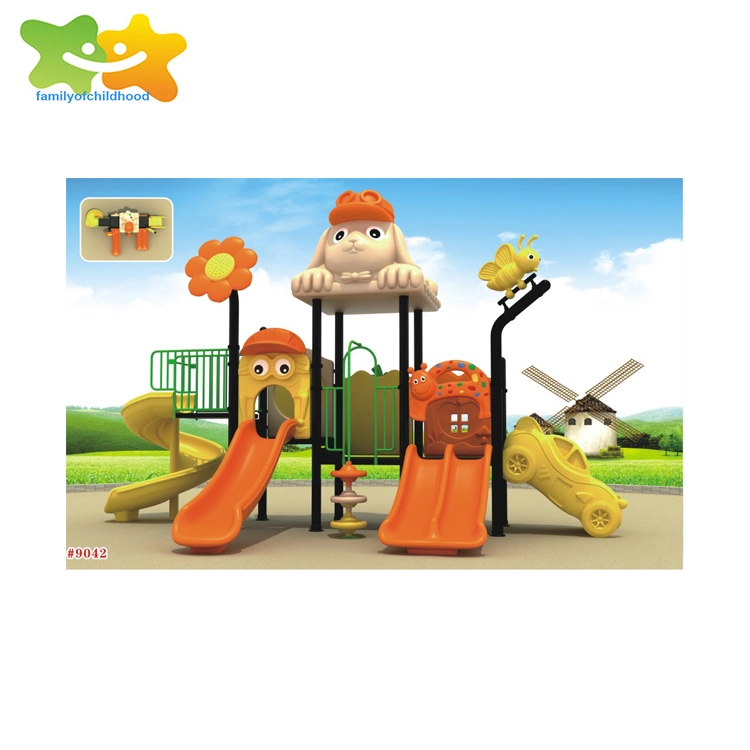 A01 Kids Public Plastic Outdoor Playground Equipment Slide