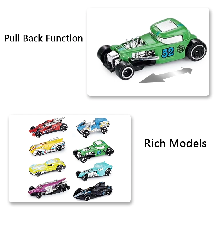 QS Toys Children Educational Promotion Gift Metal Alloy 1/64 Hot Slide Wheels Super Car Diecast Toys Mini Die Cast Vehicle Toys