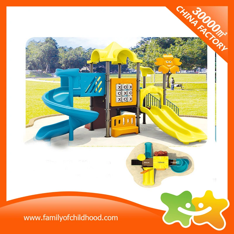 Mini Kids Outdoor Play Equipment Funny Spiral Slide for Sale