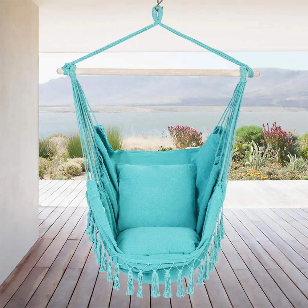 En58 Certified Garden Cotton Polyester Hamak Swing