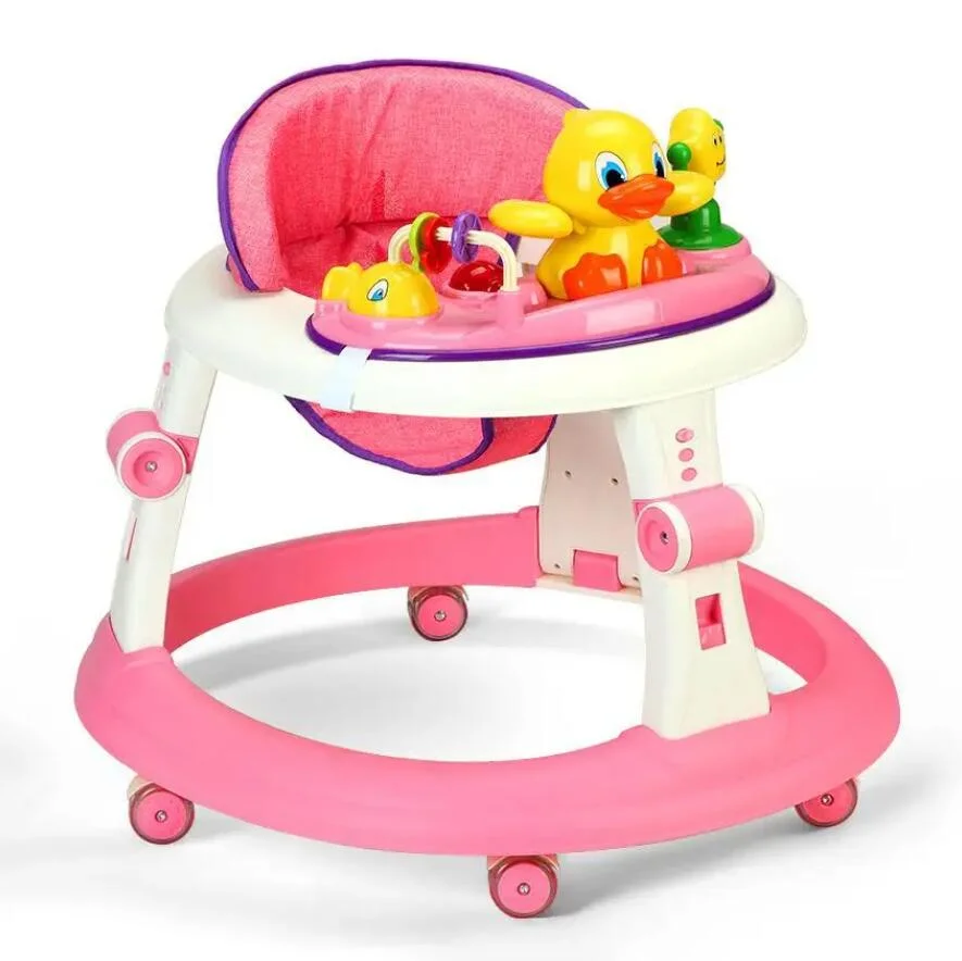 2020 Customized Portable Safety Plastic Baby Walker