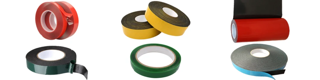 Single/Double Sided EVA/Rubber Foam/PE Foam Self Adhesive Foam Padded Adhesive Tape