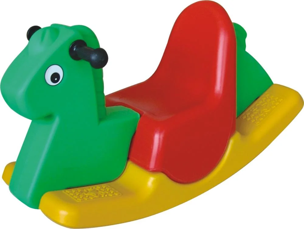 Ce Certificated Creative Games Kids Plastic Rocking Horse