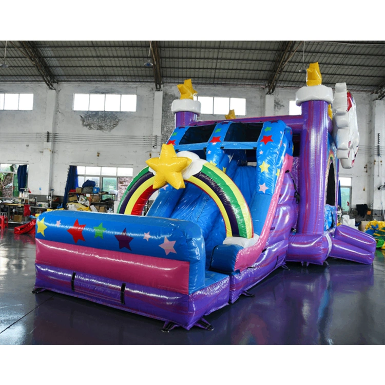 Hot Sale Bouncy Castle Outdoor Inflatable Unicorn Bouncer Inflatable Trampoline Slide