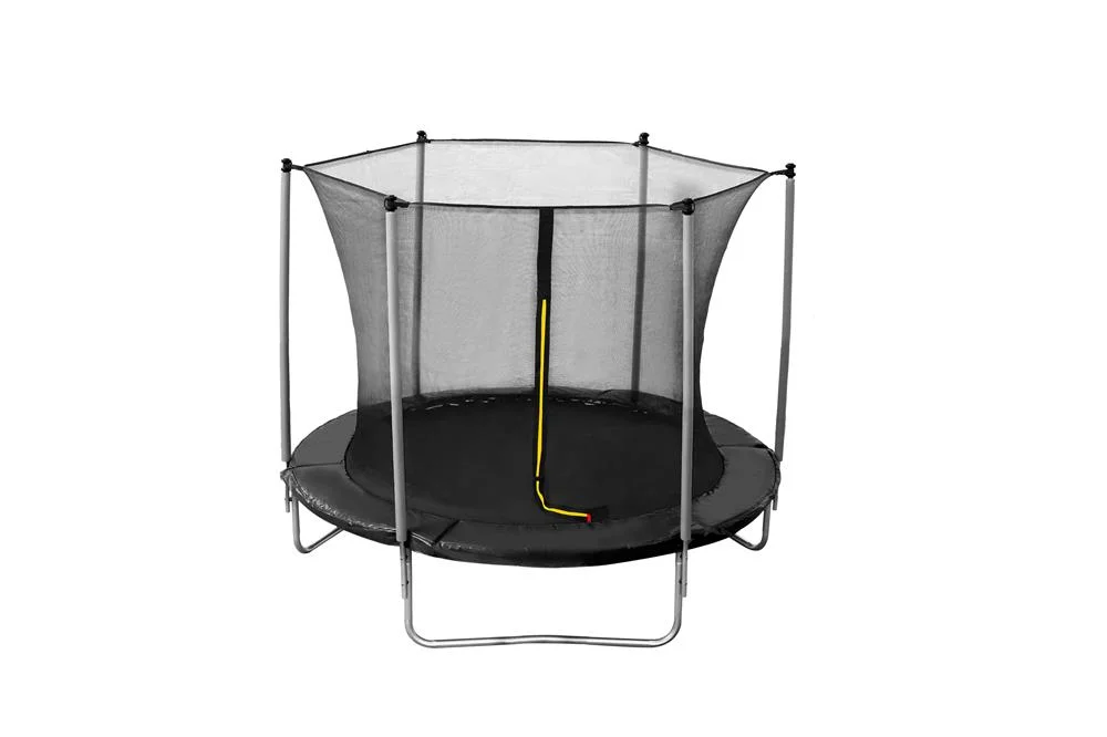 Doufit Outdoor Recreational Trampoline with Enclosure Net and Ladder