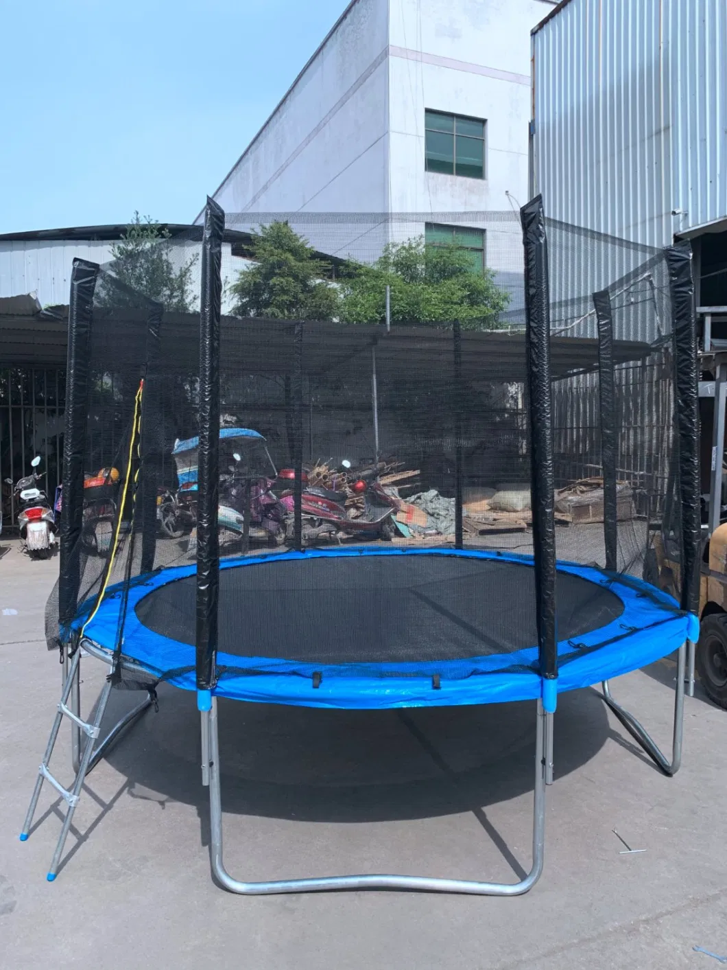 Nanjian High Quality 10ft Outdoor Round Trampoline with Enclose