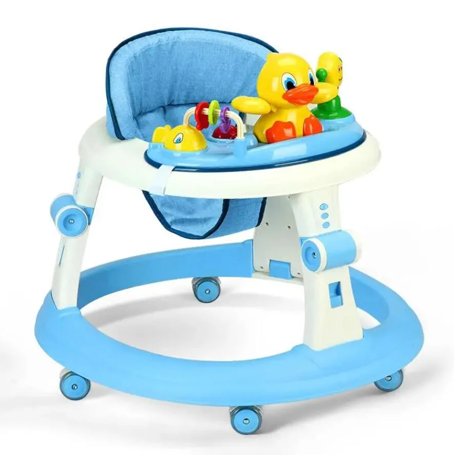 2020 Customized Portable Safety Plastic Baby Walker