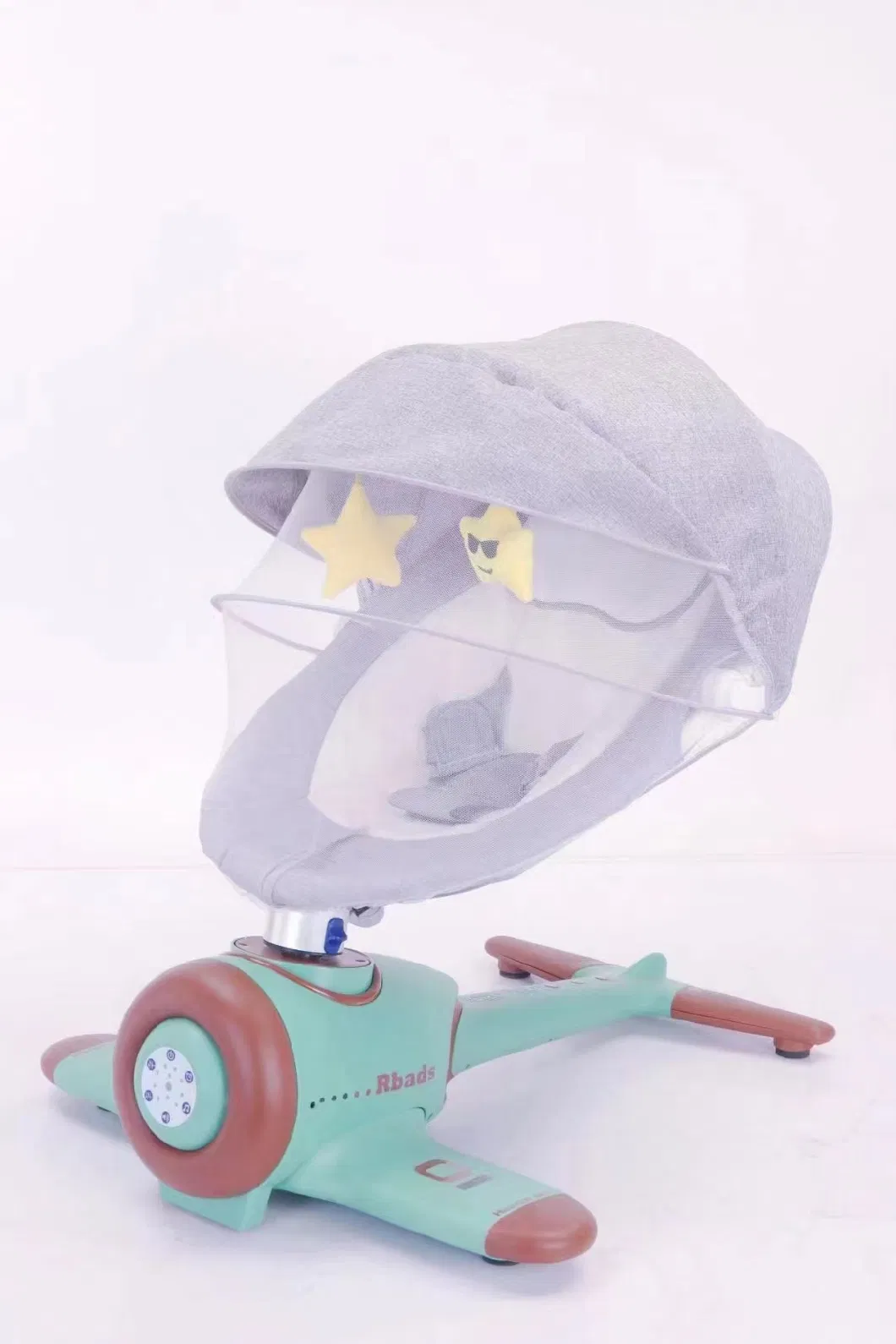 2023 3 in 1 Electric Portable Modern Indoor Baby Sleeping Chair Toys Automatic Baby Eggshell Rocker Bouncer Swing Cradle Chair with Music